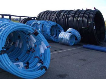 Coiled Water Distribution Pipe Coils