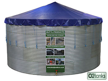 O2 Water Storage Tanks